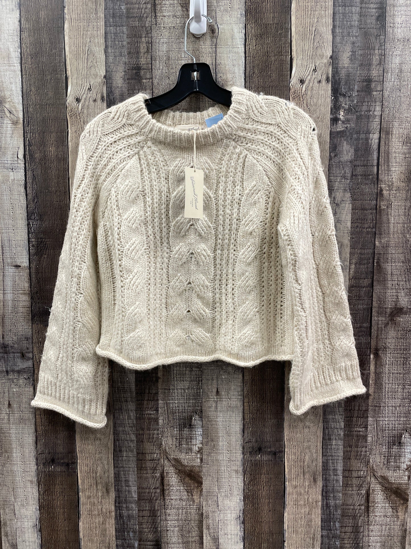 Sweater By Universal Thread In Cream, Size: Xs