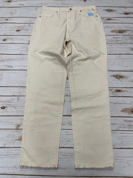 Jeans Straight By Universal Thread In Beige, Size: 10