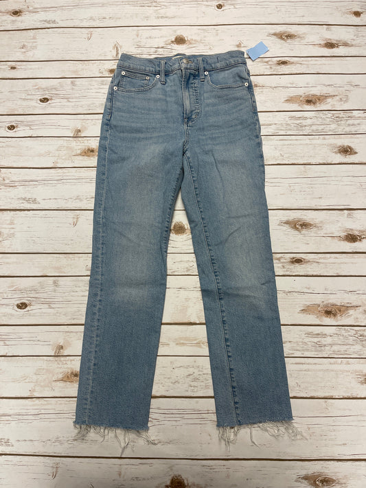 Jeans Skinny By Madewell In Blue Denim, Size: 2