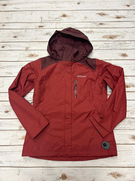 Athletic Jacket By Columbia In Red, Size: M