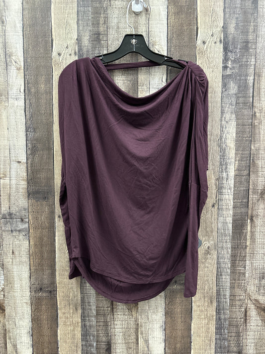 Top Long Sleeve By Express In Purple, Size: S