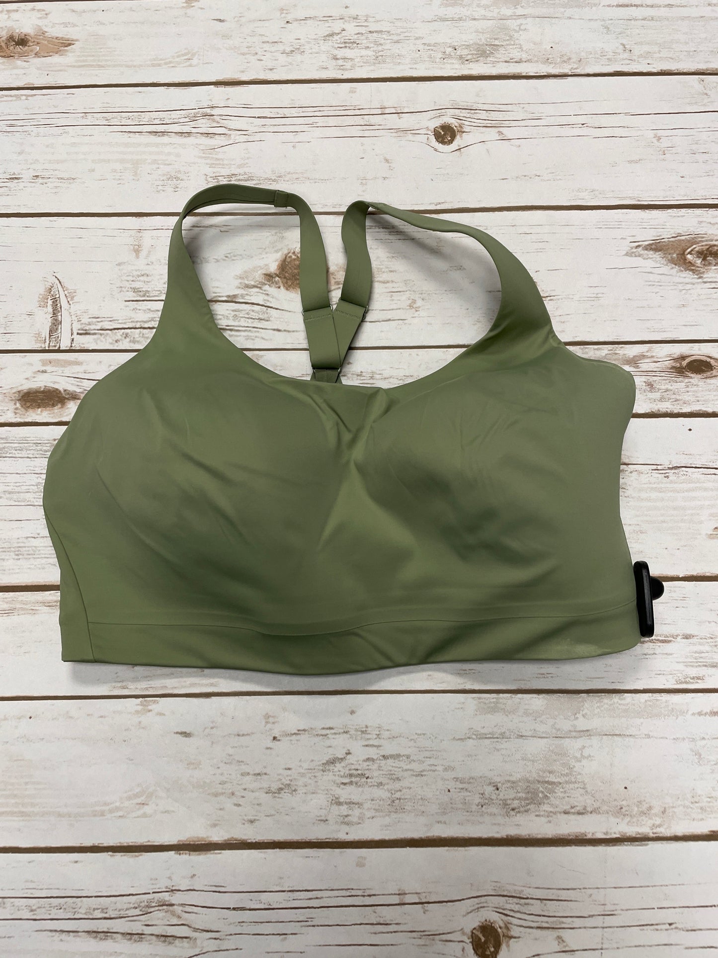 Athletic Bra By Athleta In Green, Size: Xl