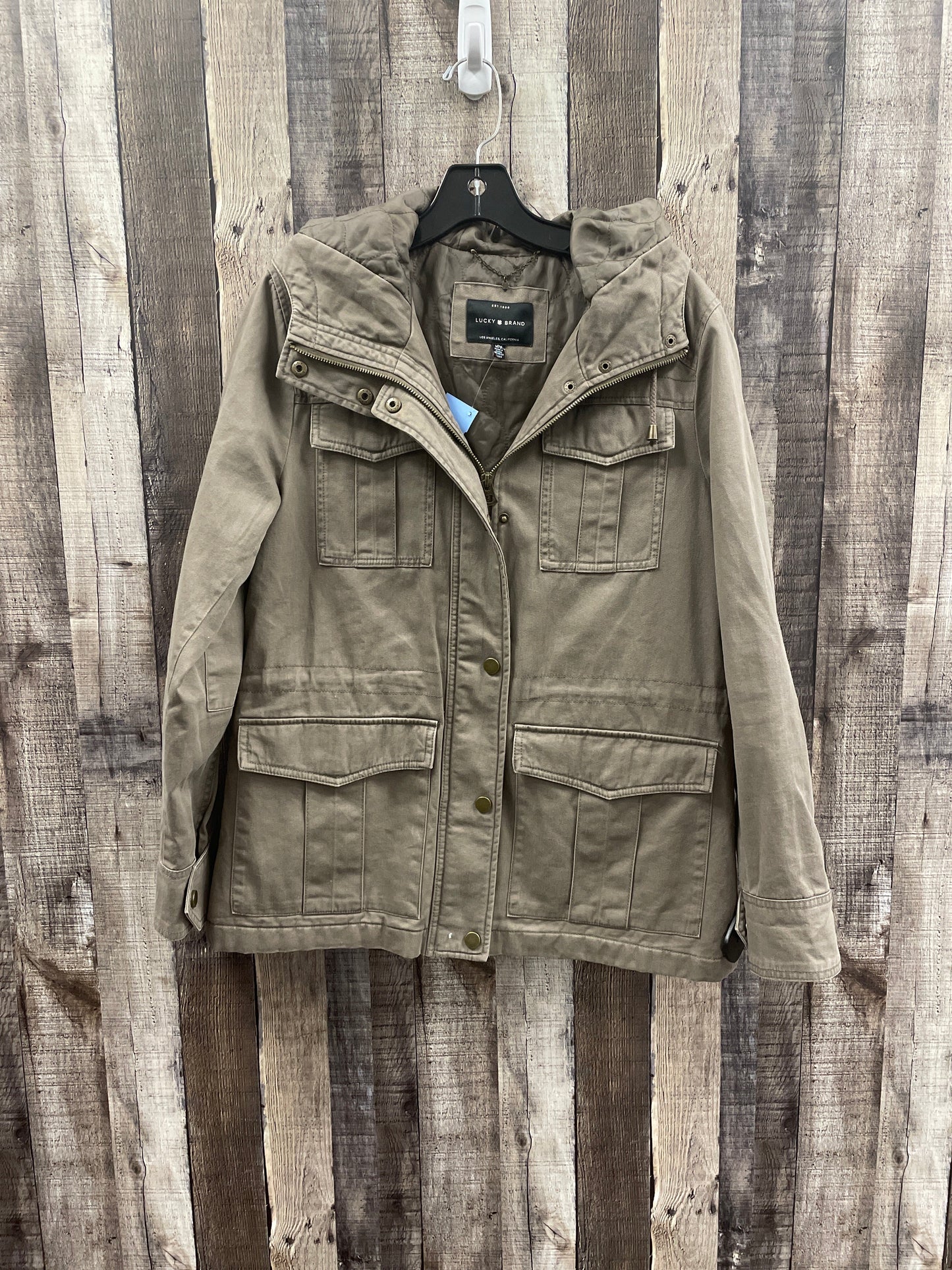 Jacket Other By Lucky Brand In Brown, Size: M