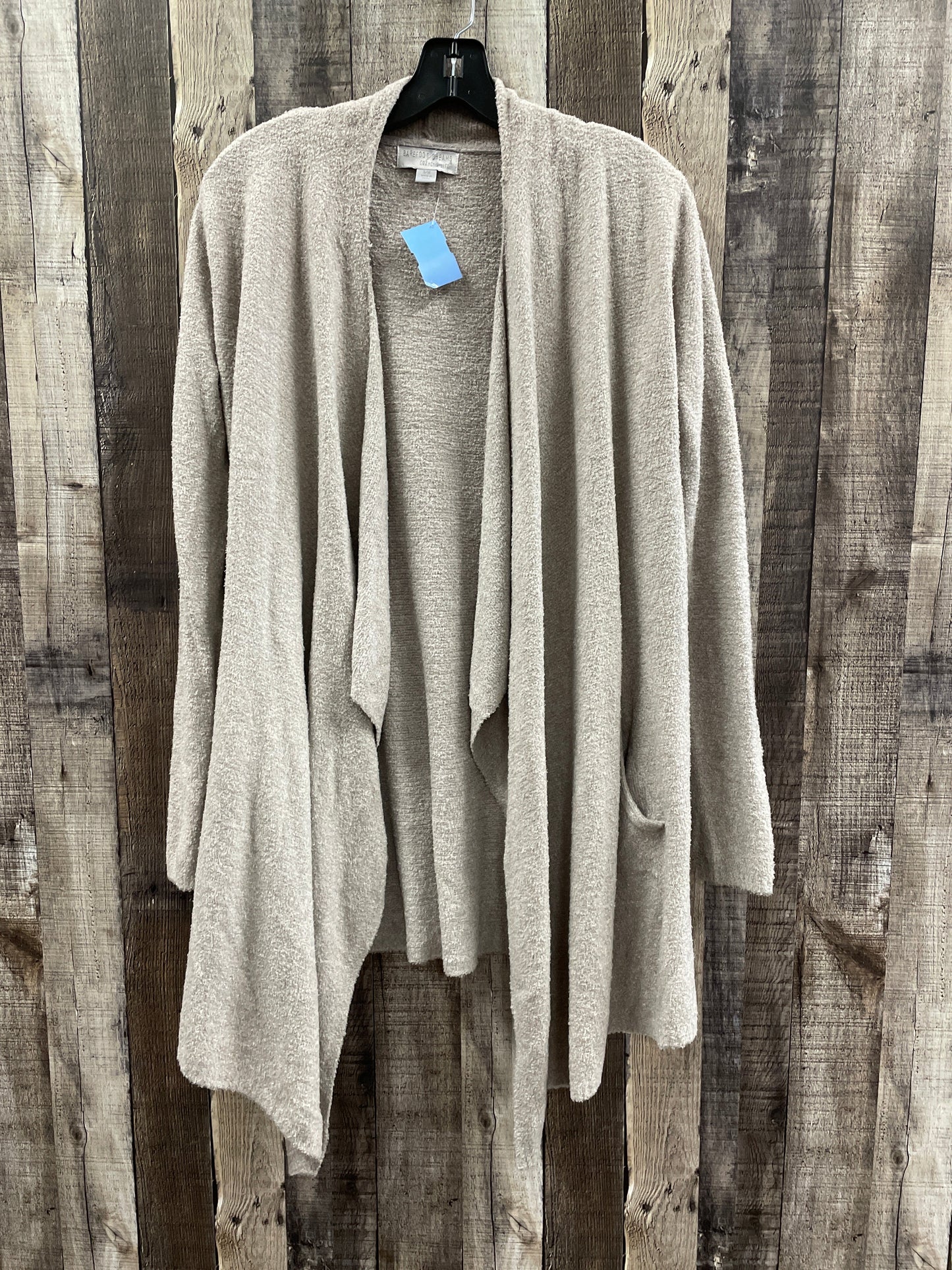 Sweater Cardigan By Barefoot Dreams In Beige, Size: M