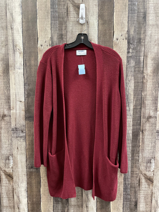 Cardigan By Old Navy In Maroon, Size: M