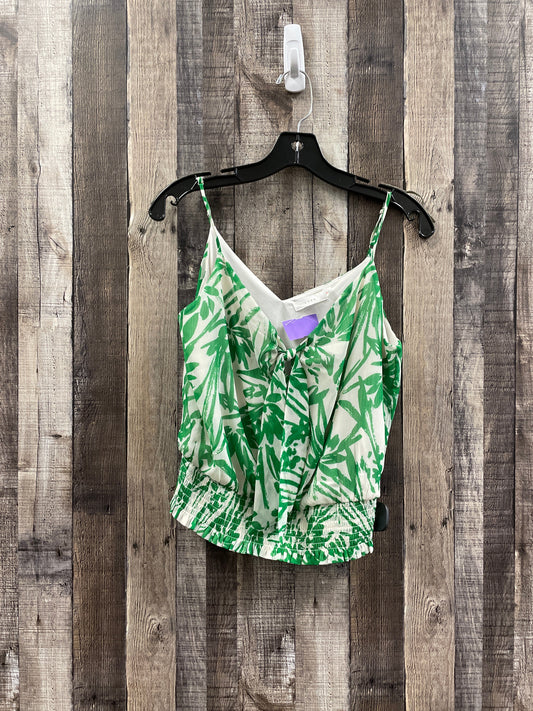 Green Top Sleeveless Lush, Size S