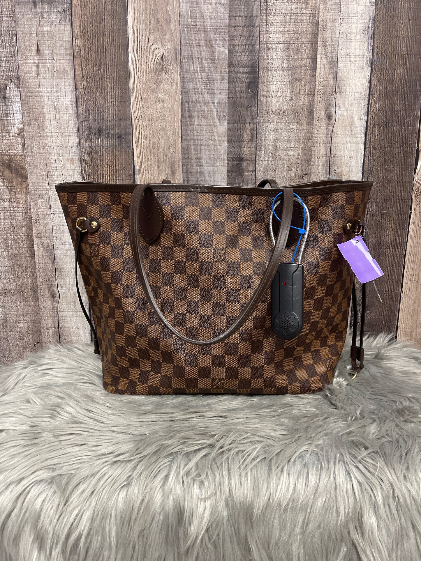 Rose Interior Tote Luxury Designer Louis Vuitton, Size Large