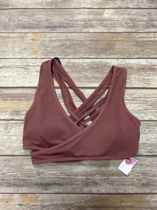 Mauve Athletic Bra Fabletics, Size M