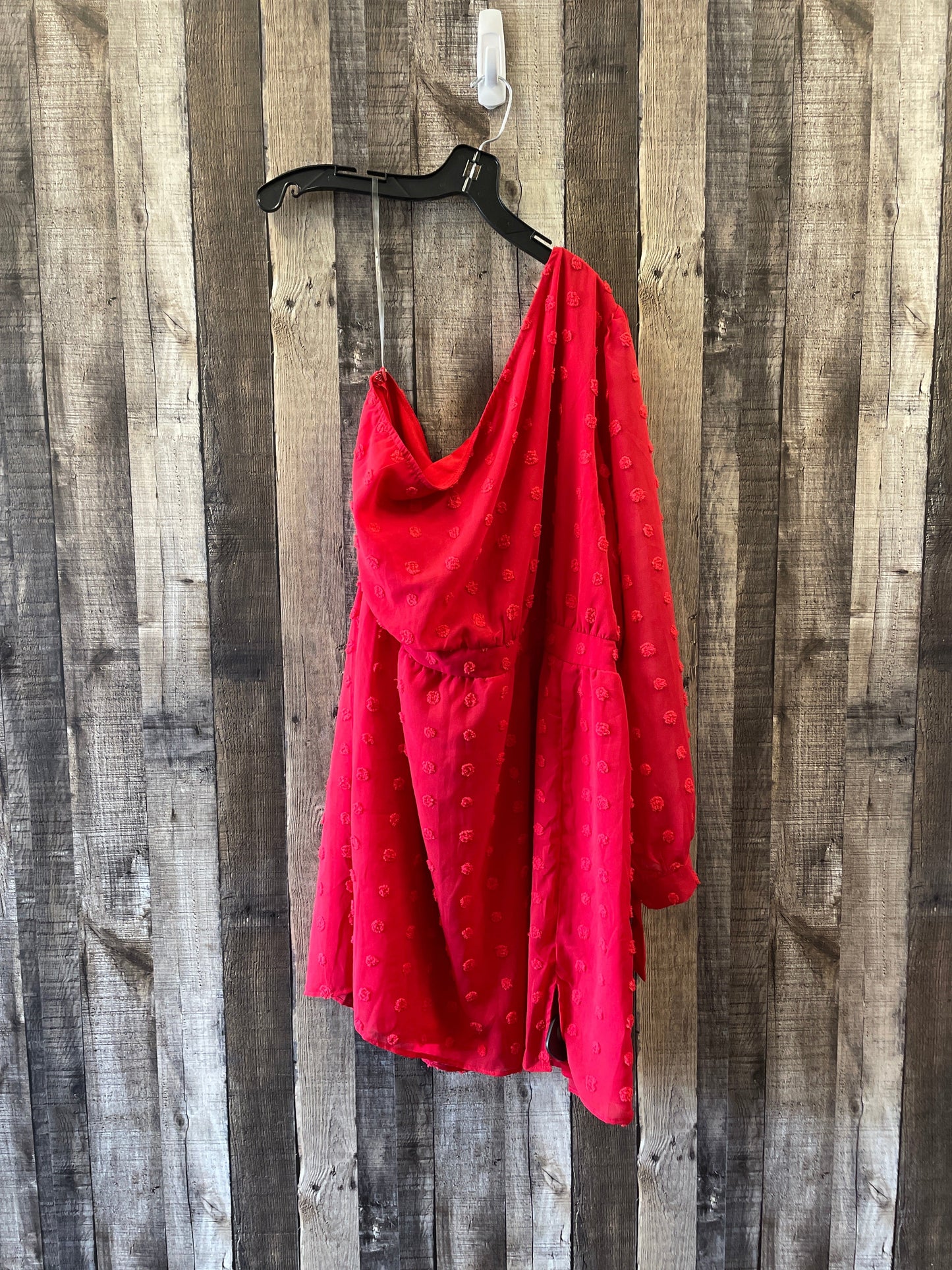 Red Dress Party Short Chicsoul, Size 1x