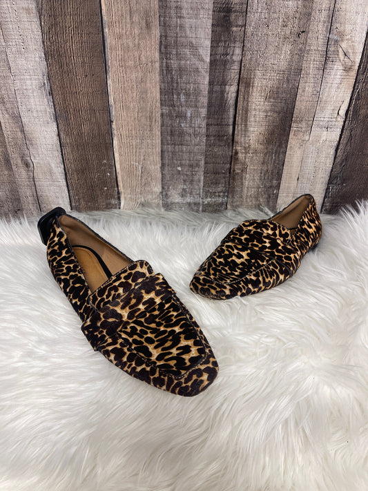 Shoes Flats By Halogen In Animal Print, Size: 9