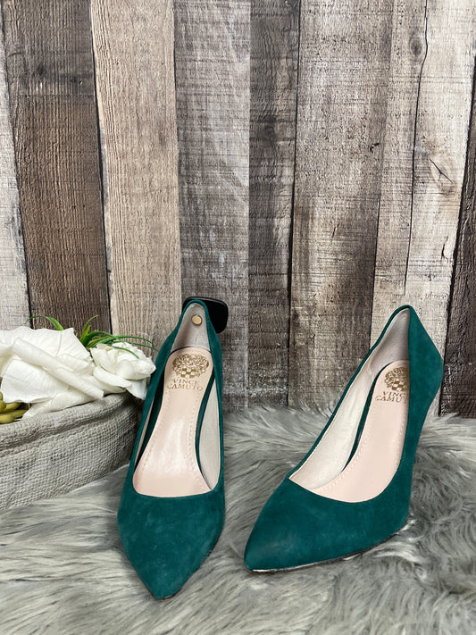 Shoes Heels Stiletto By Vince Camuto In Green, Size: 7.5