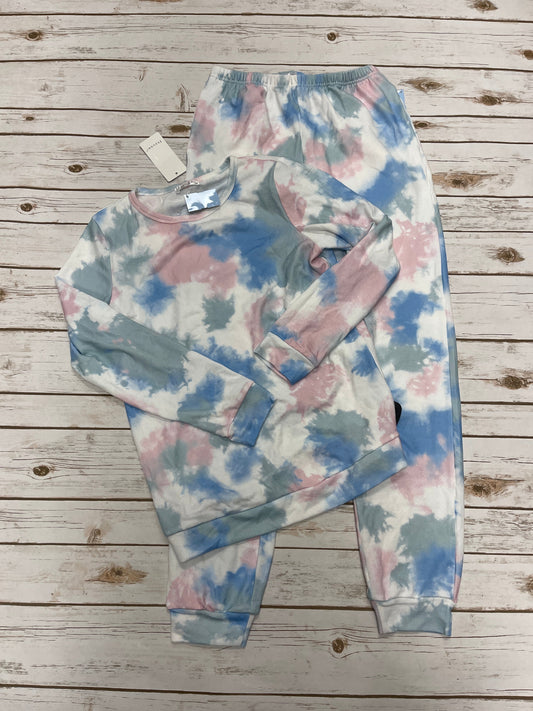 Pajamas 2pc By Cme In Tie Dye Print, Size: S