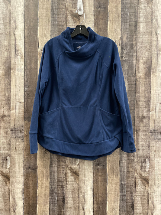 Top Long Sleeve Fleece Pullover By St Johns Bay  Size: L