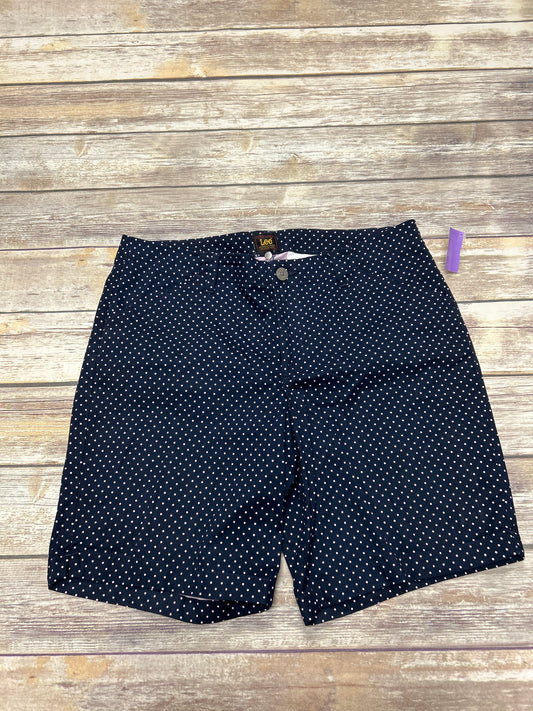 Polkadot Pattern Shorts Lee, Size 16