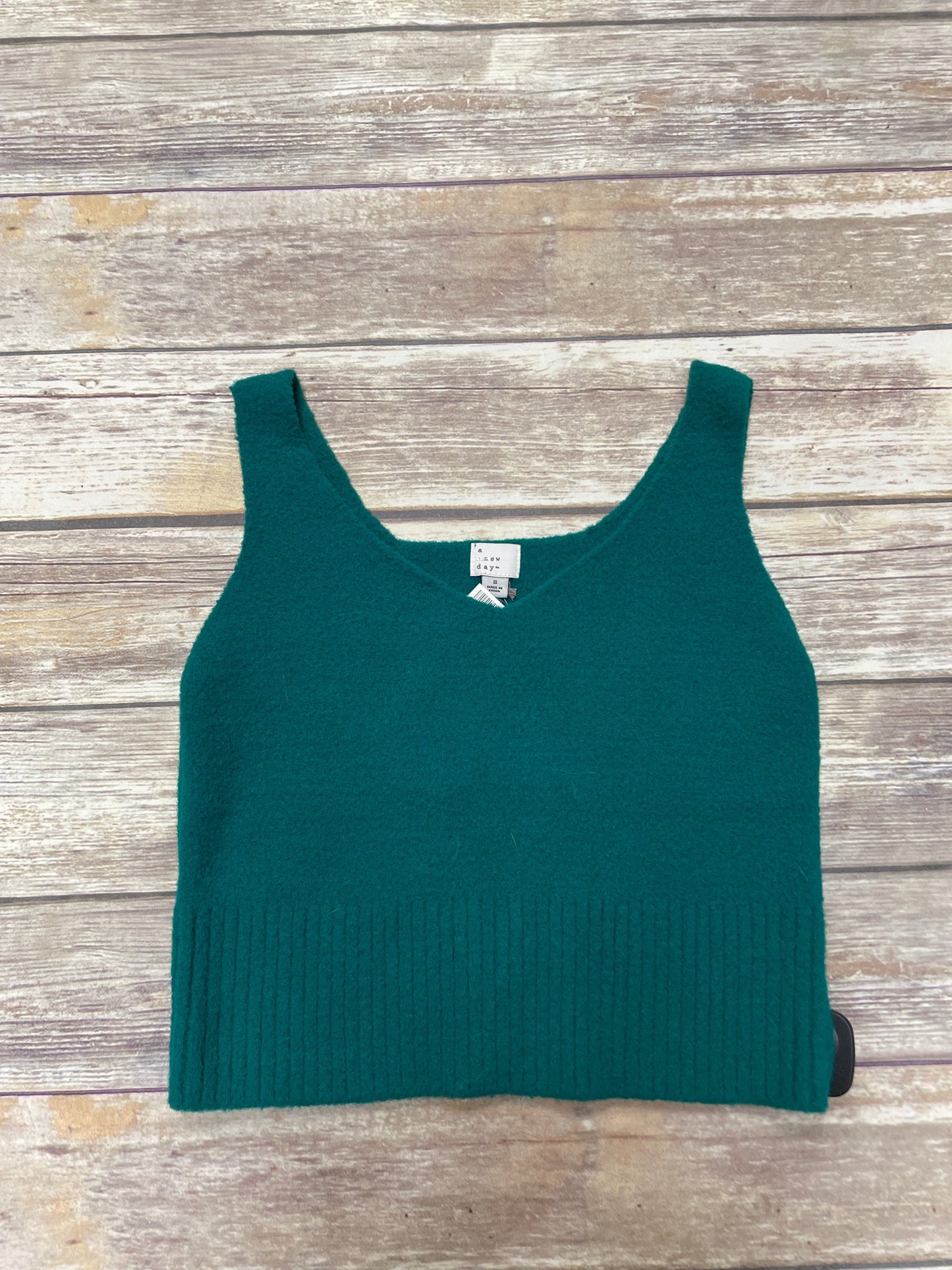 Green Top Sleeveless A New Day, Size S