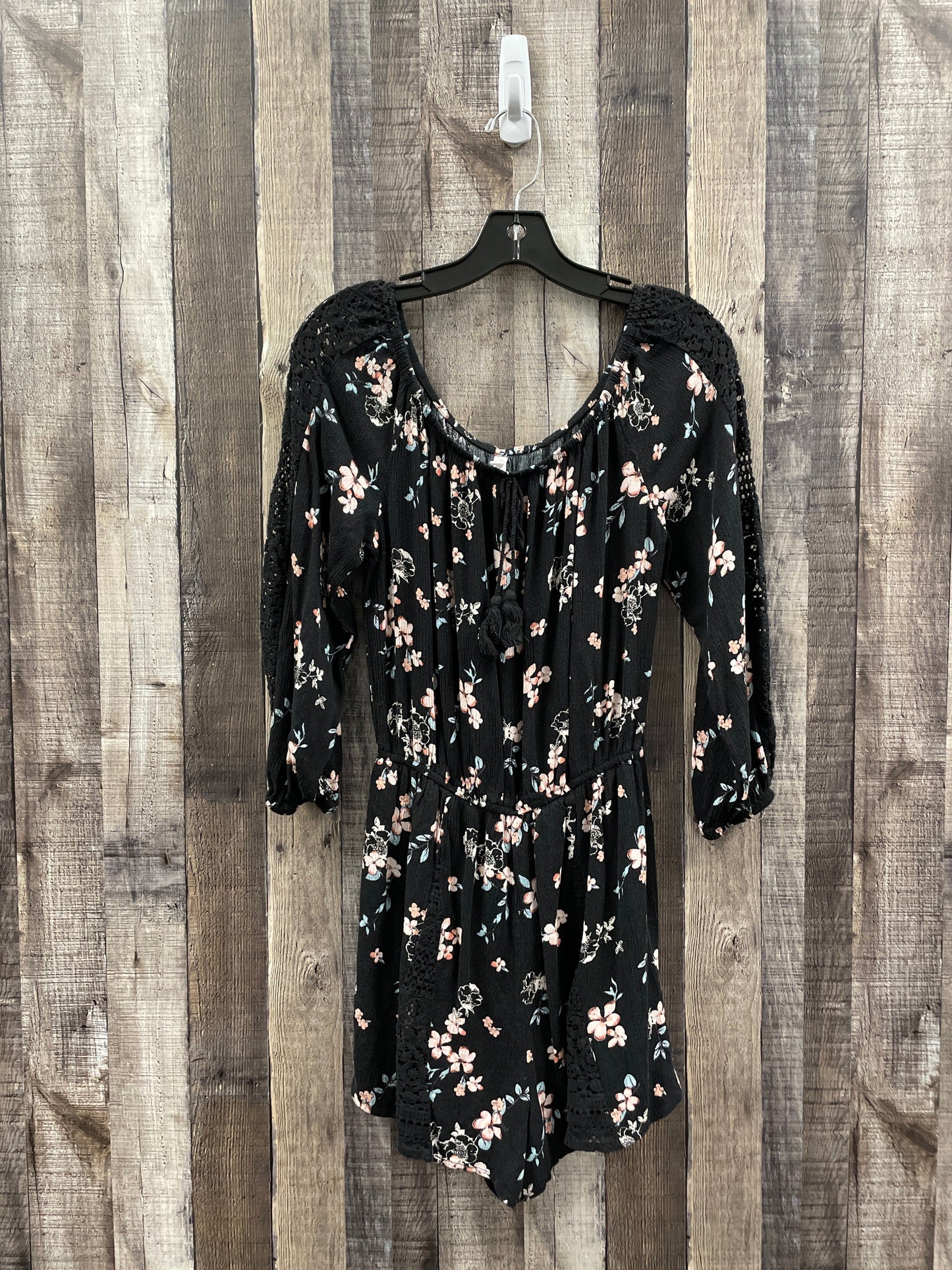 Floral Print Romper Xhilaration, Size S