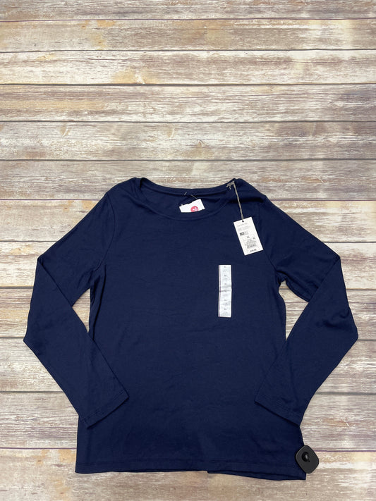 Top Long Sleeve By A New Day In Navy, Size: Xl