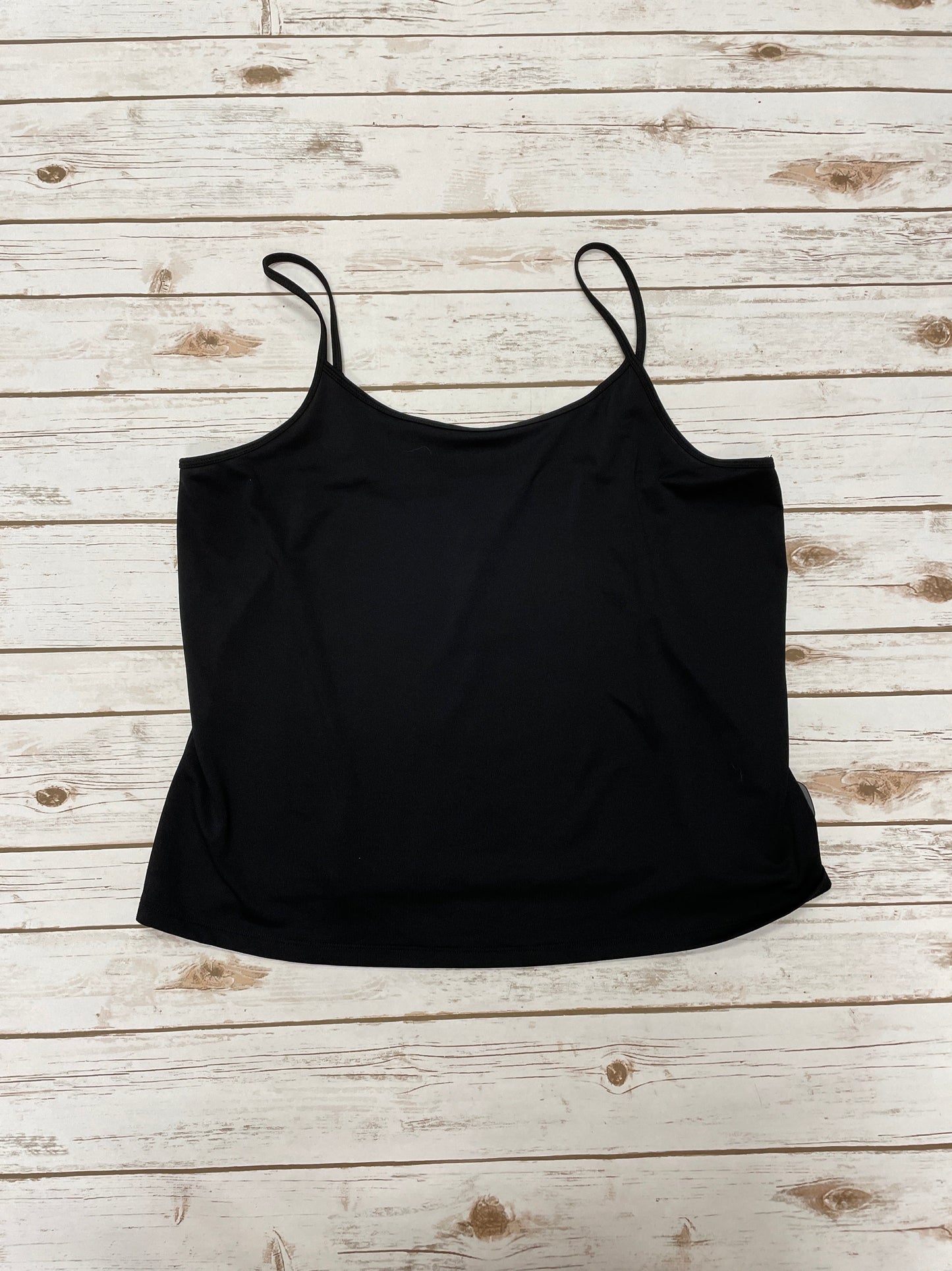 Top Sleeveless By Lane Bryant In Black, Size: 1x