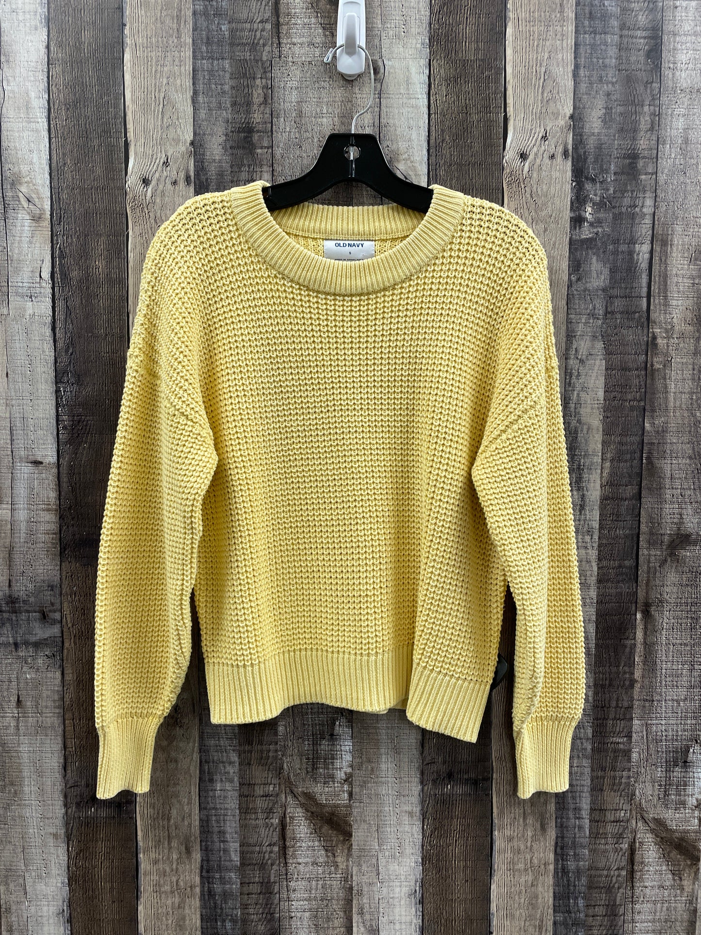 Sweater By Old Navy In Yellow, Size: S