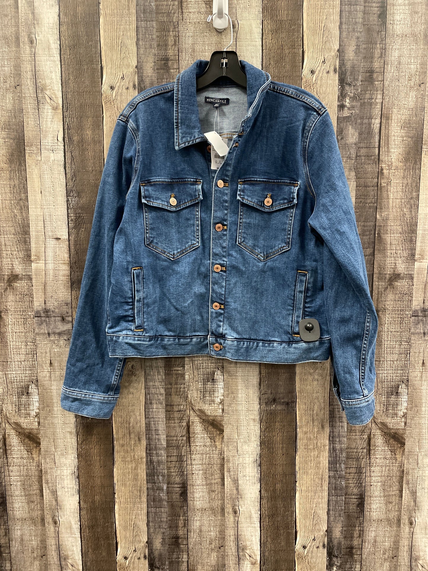 Jacket Denim By J. Crew In Blue Denim, Size: Xl