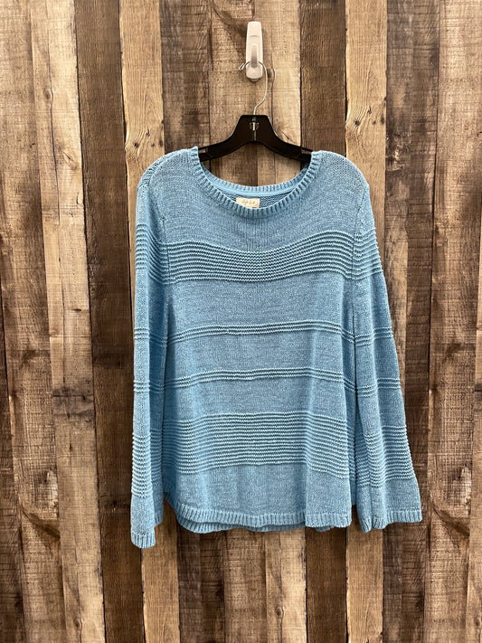 Sweater By Style And Company In Blue, Size: Xxl