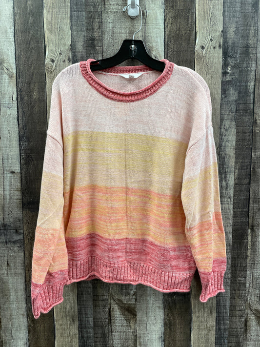 Sweater By Time And Tru In Multi-colored, Size: L