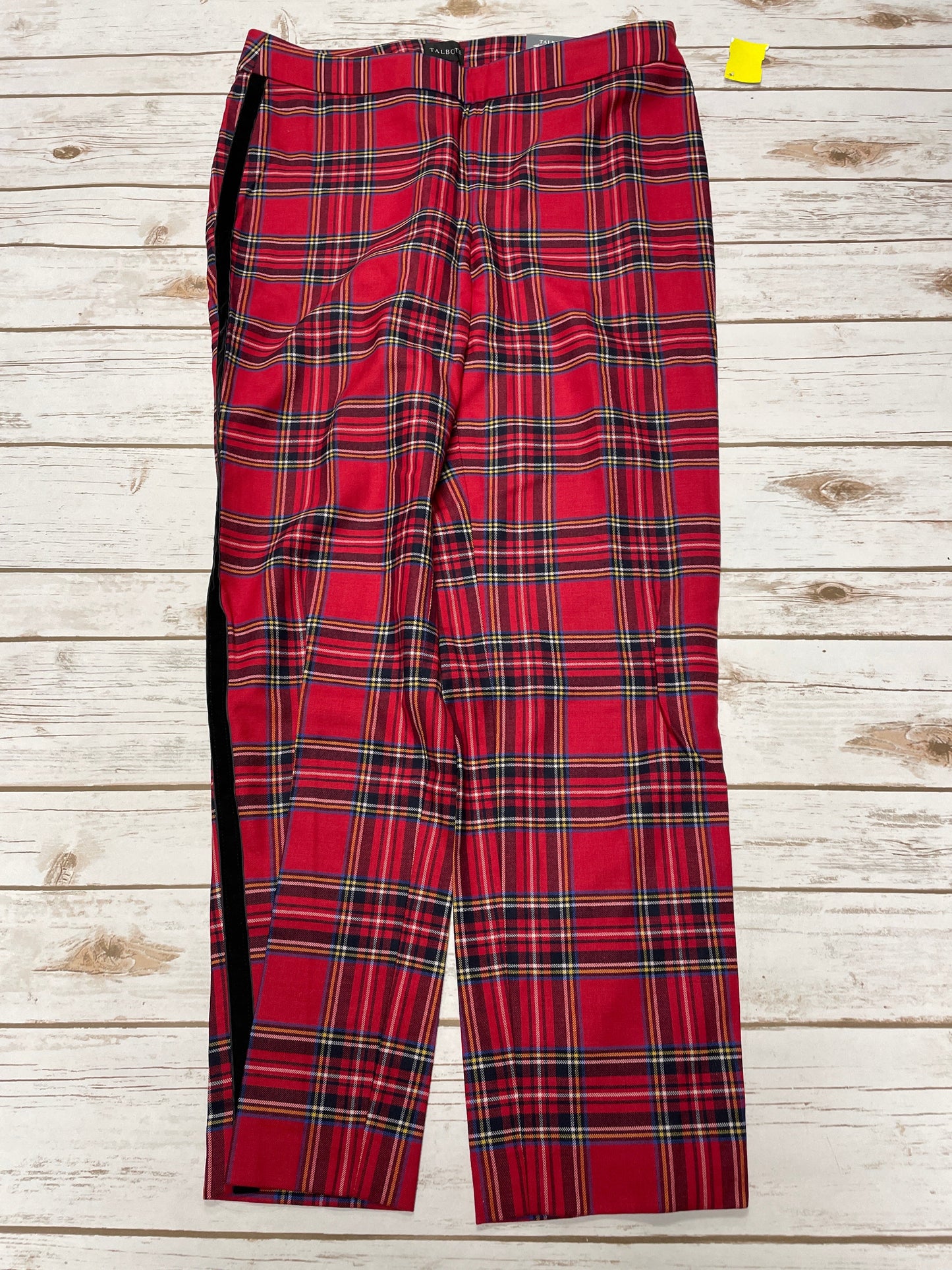 Pants Dress By Talbots In Plaid Pattern, Size: 8