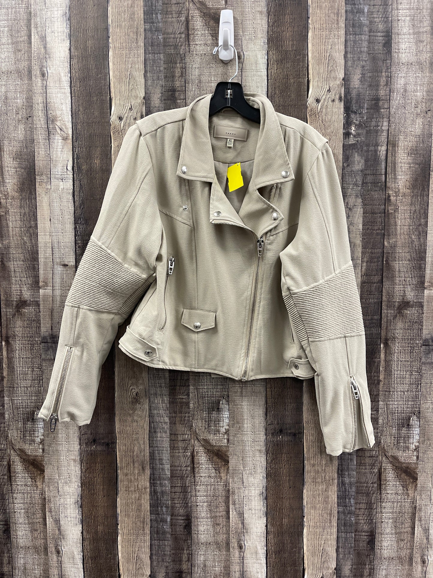 Jacket Other By Blanknyc In Beige, Size: Xl