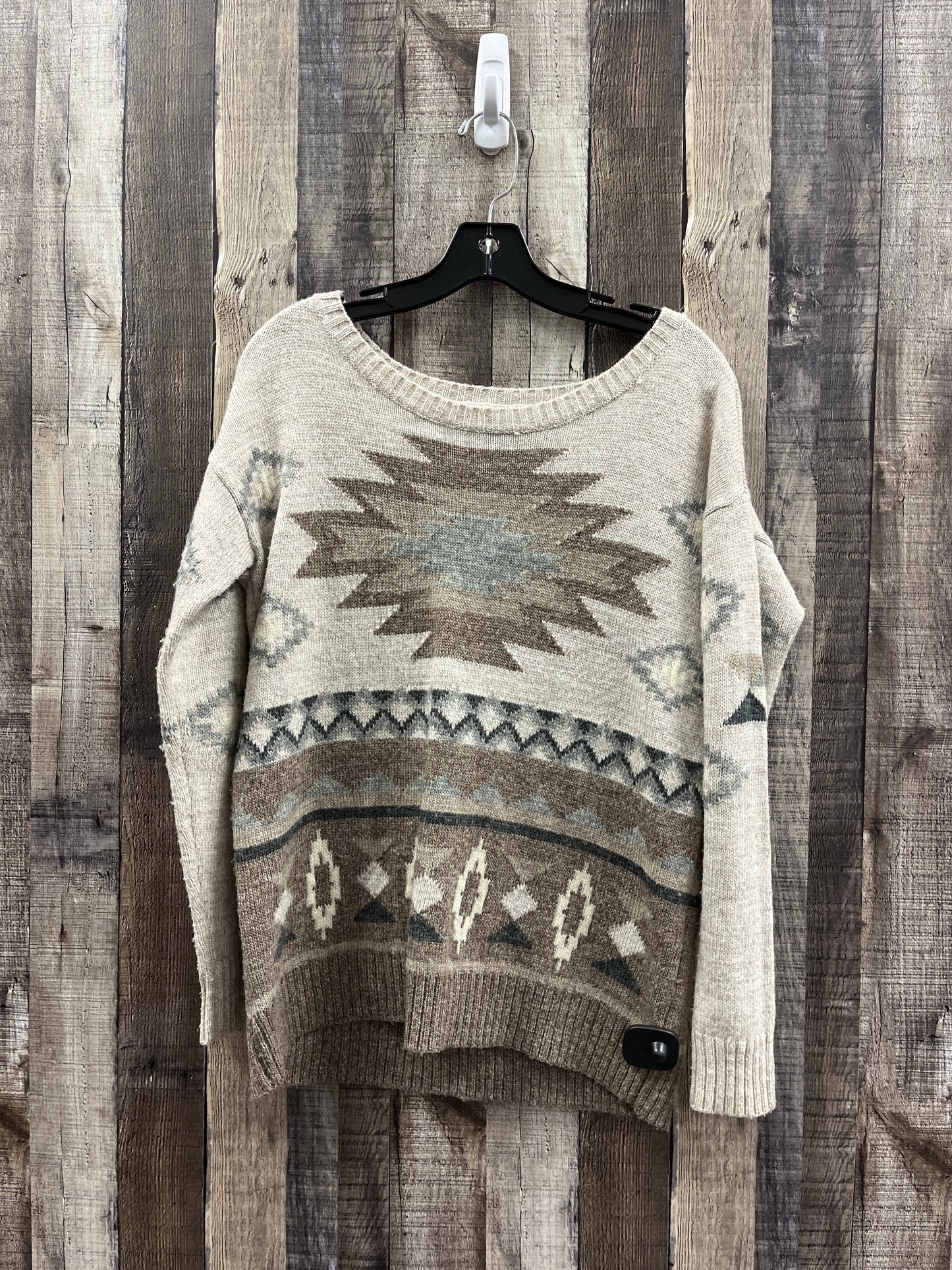 Sweater By American Eagle In Tan, Size: S