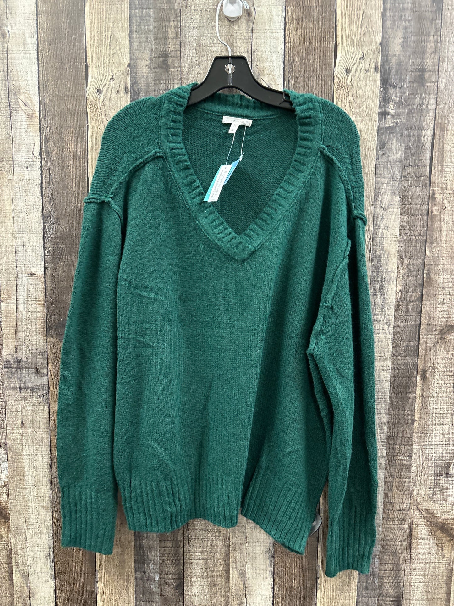 Sweater By Maurices In Green, Size: Xxl