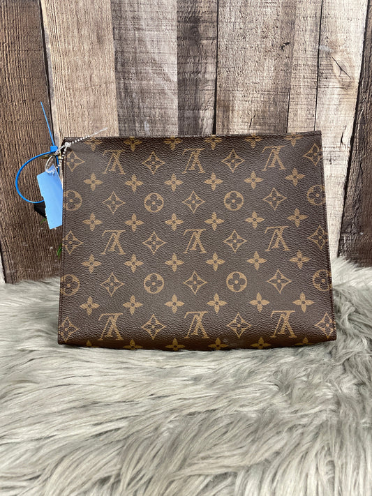 Clutch Luxury Designer By Louis Vuitton, Size: Medium