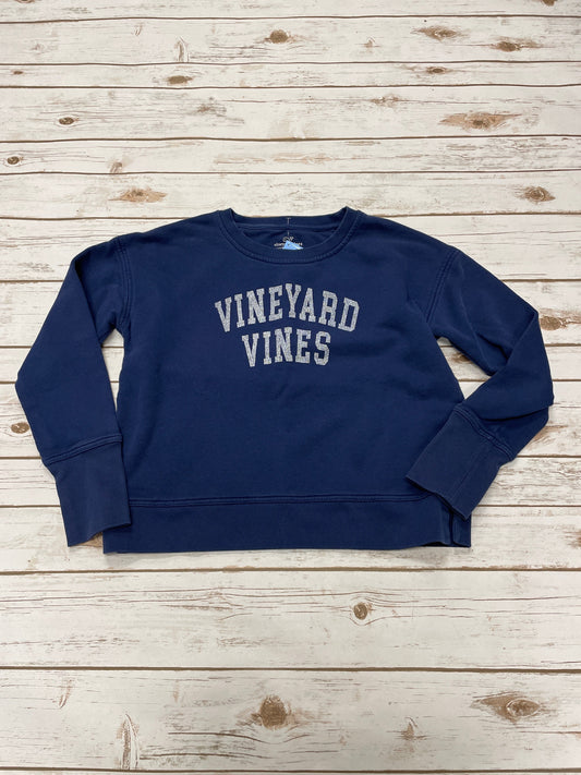 Sweatshirt Crewneck By Vineyard Vines In Blue, Size: S