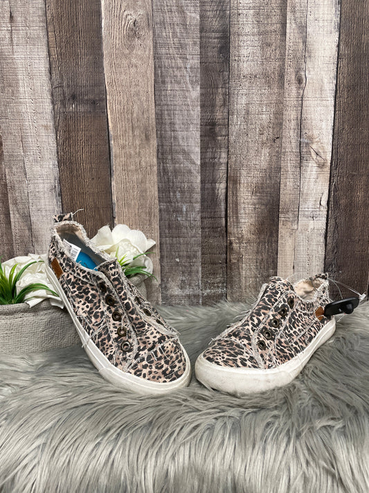 Animal Print Shoes Sneakers Blowfish, Size 8