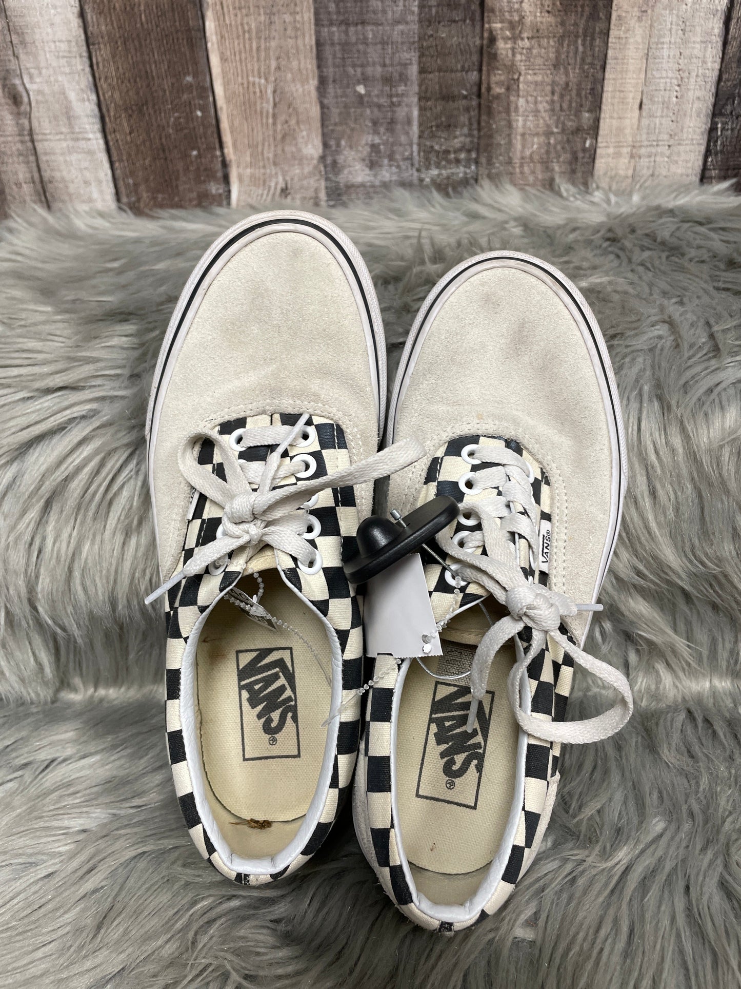 Shoes Sneakers By Vans In Checkered Pattern, Size: 8