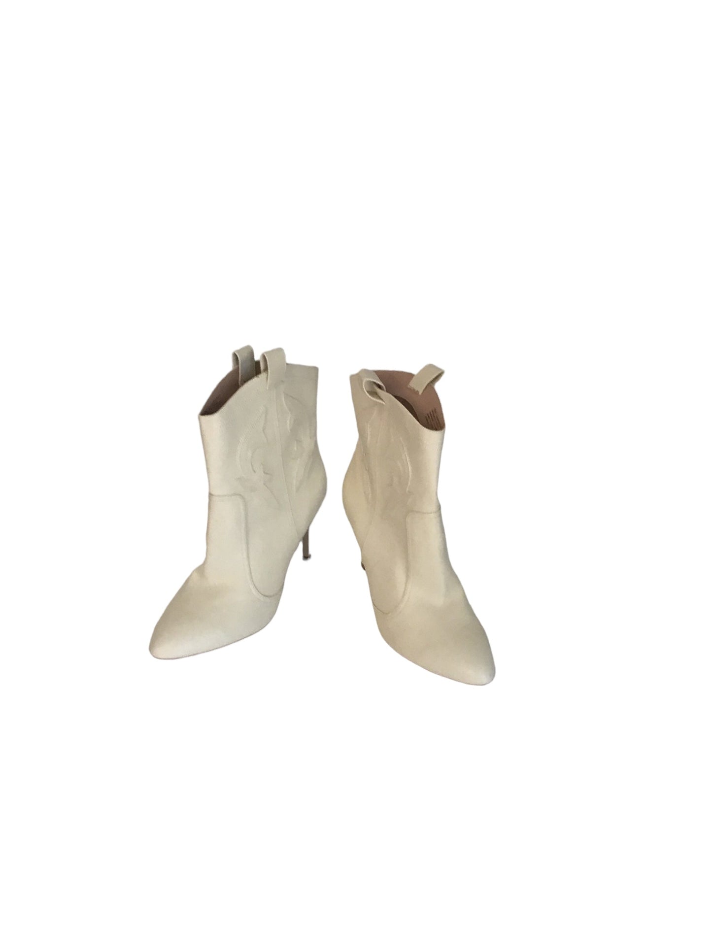 Cream Boots Western Bcbgeneration, Size 10