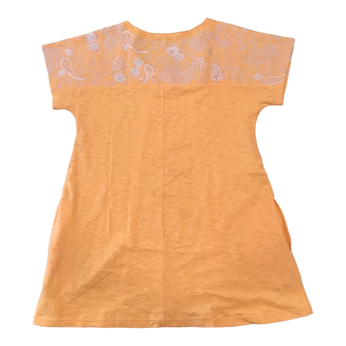 Orange Dress Casual Short Soft Surroundings, Size M