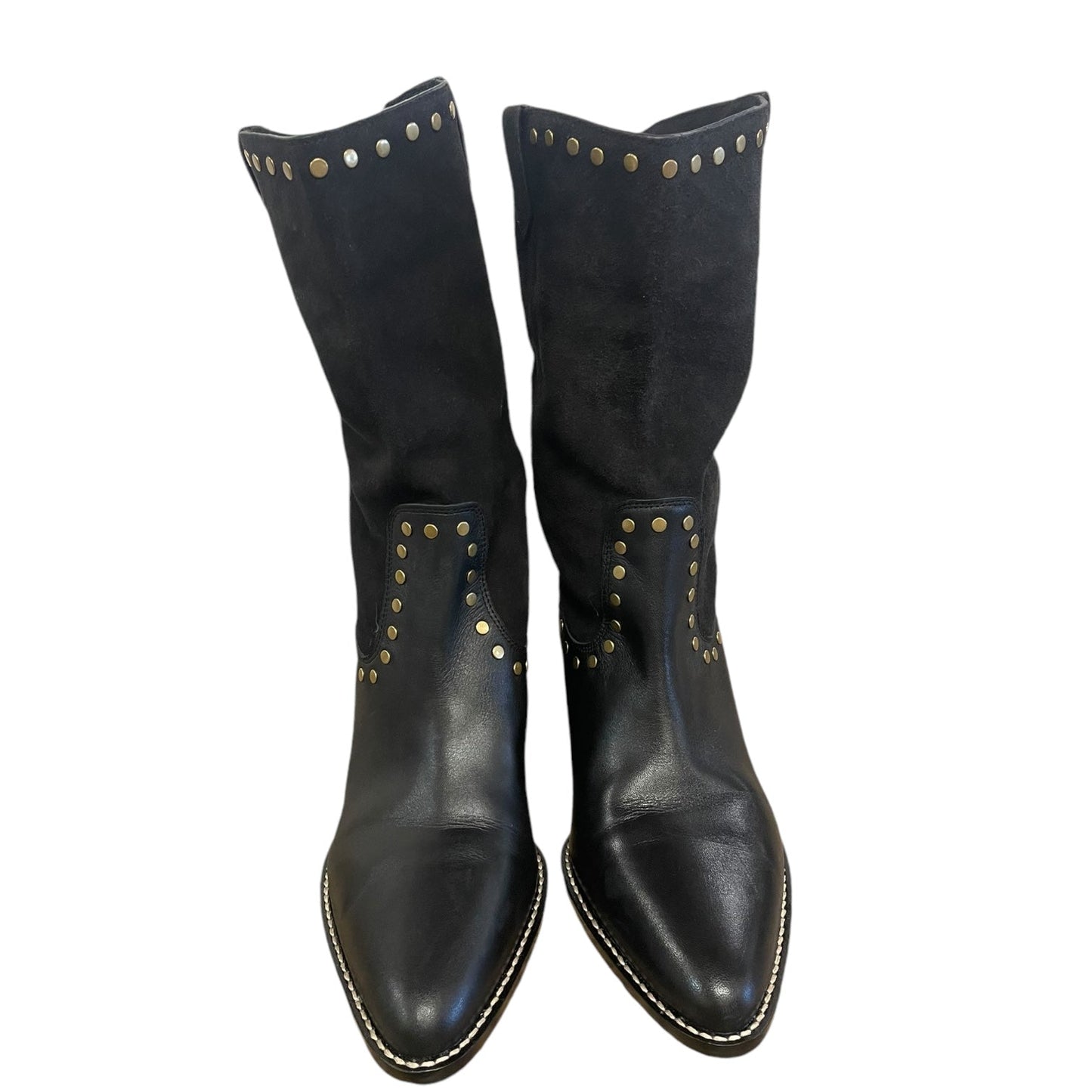 Boots Designer By Coach In Black, Size: 9