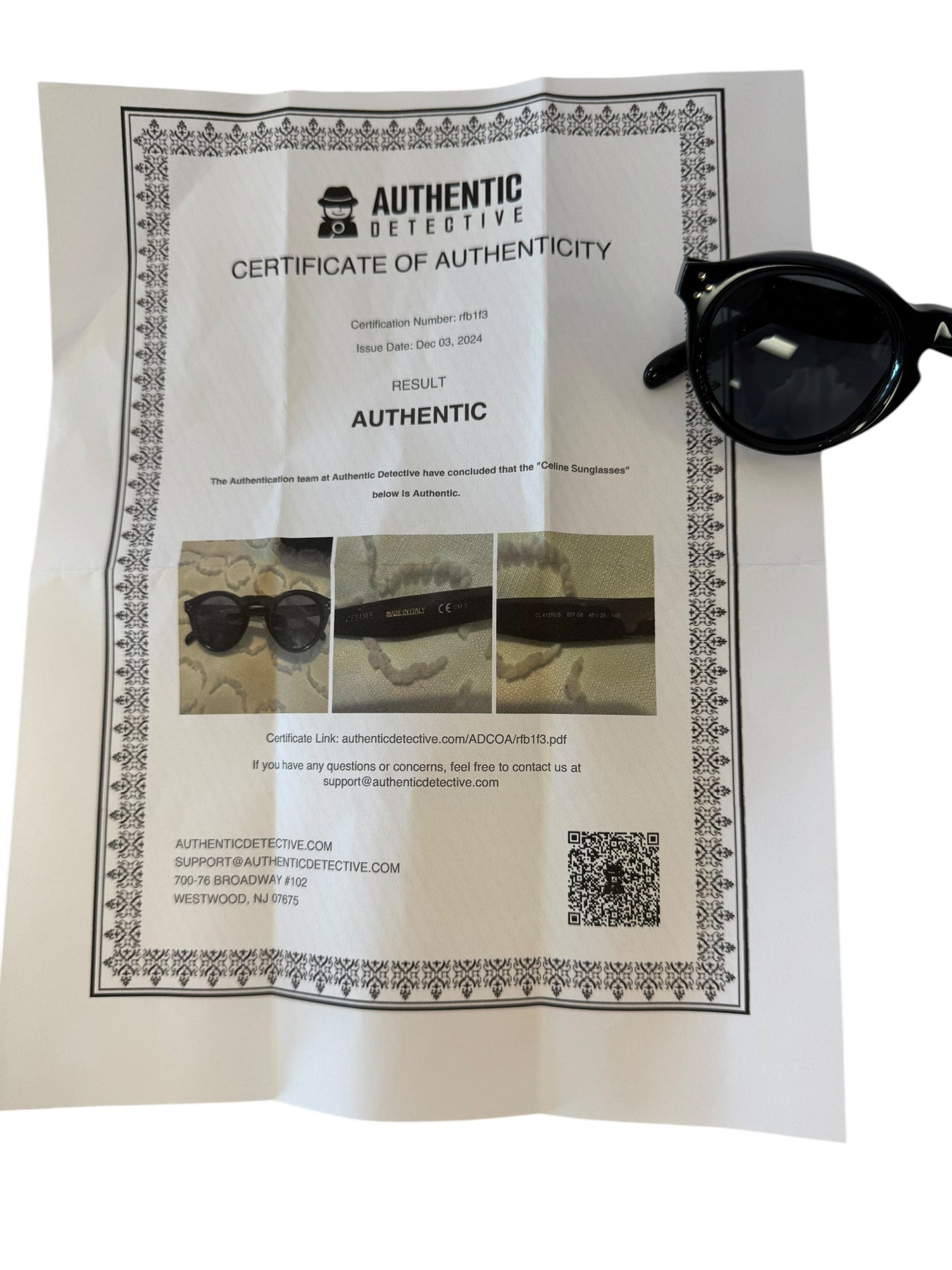 Sunglasses Luxury Designer By Celine