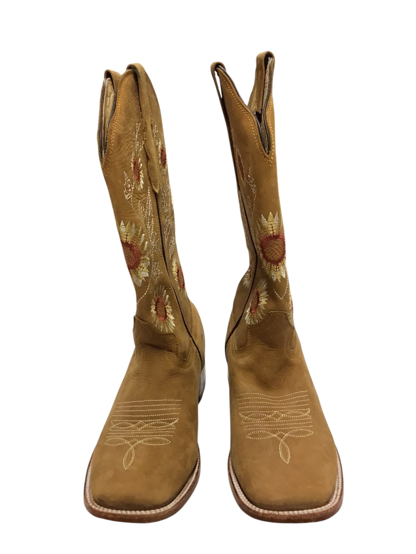 Boots Western By Clothes Mentor In Tan, Size: 8