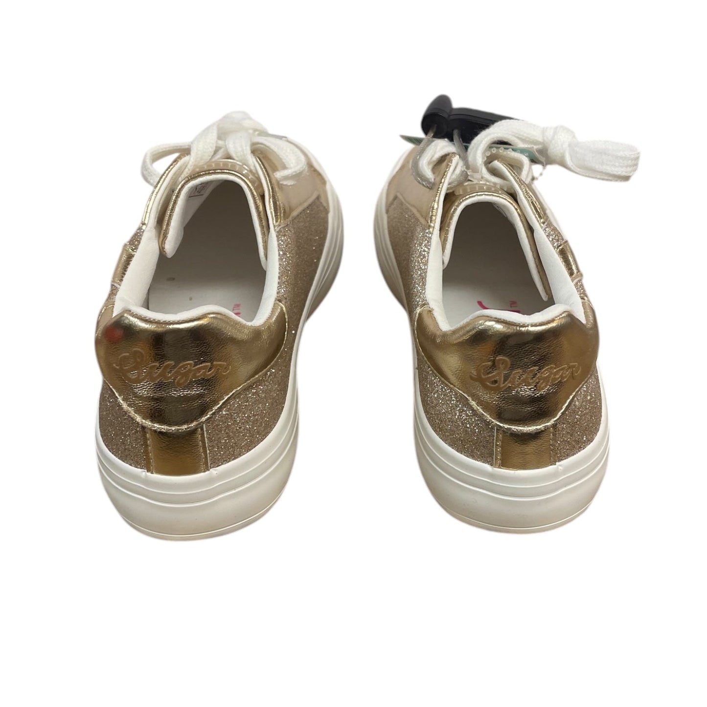 Shoes Sneakers By Sugar In Gold, Size: 7