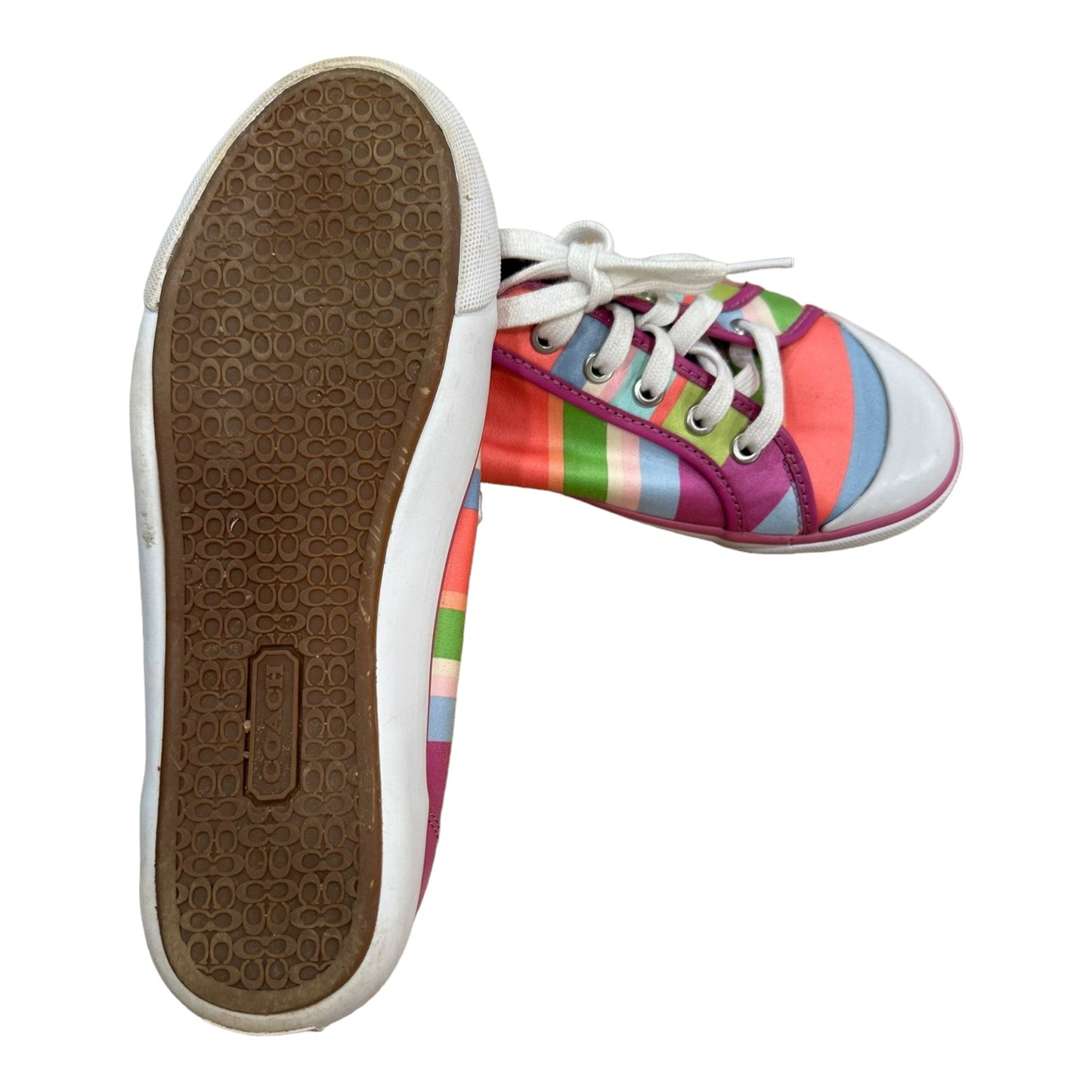 Multi-colored Shoes Sneakers Coach, Size 9