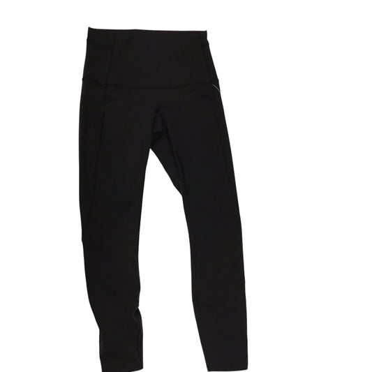 Athletic Capris By Lululemon In Black, Size: 6.5