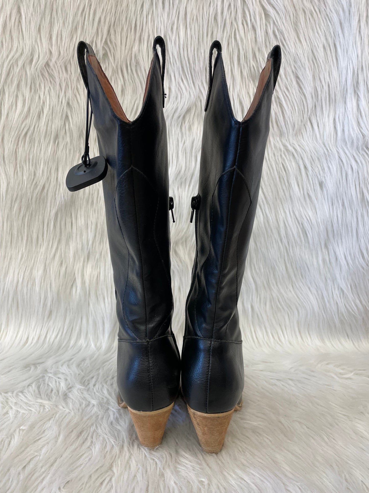 Boots Western By mi.im  In Black, Size: 6