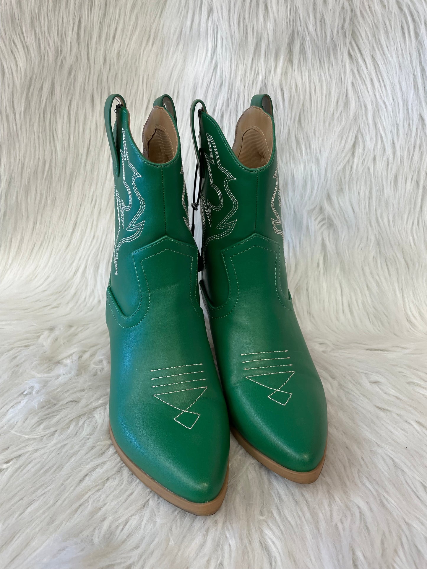 Boots Western By Soda In Green, Size: 7