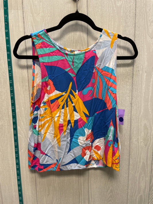 Multi-colored Top Sleeveless J. Crew, Size S