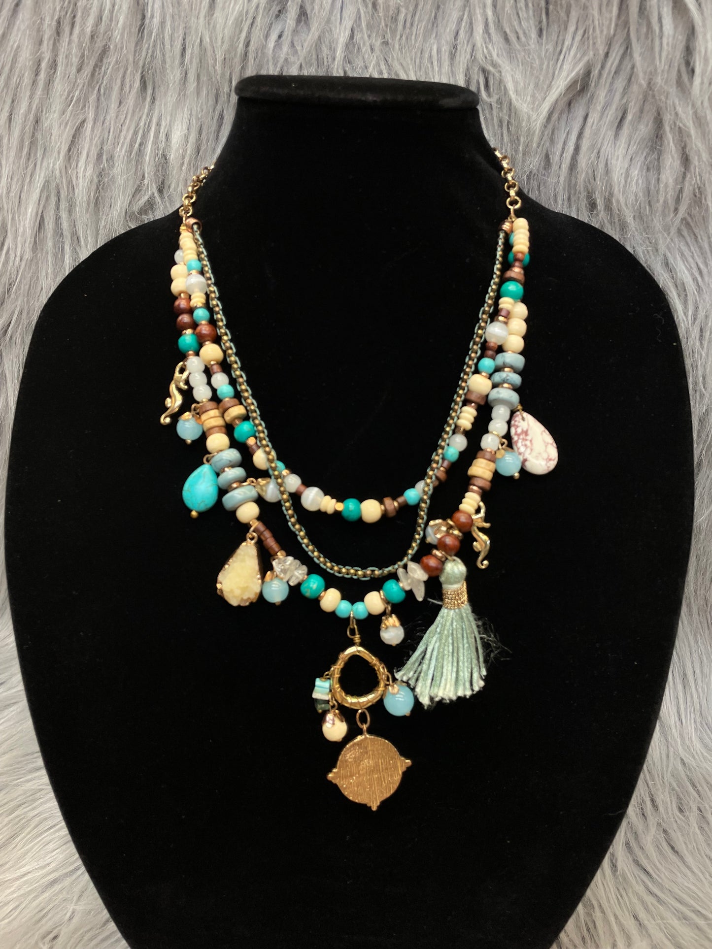 Necklace Statement By Chicos