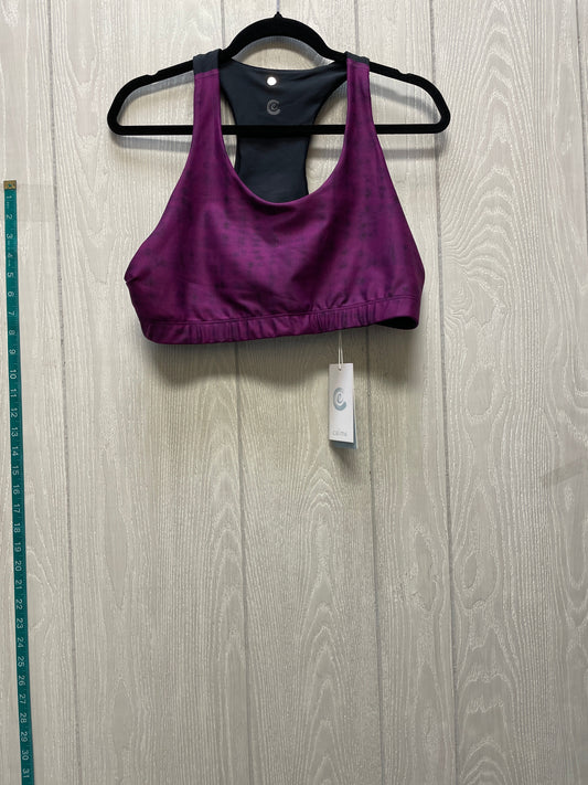 Athletic Bra By Johnny Was In Purple, Size: Xl