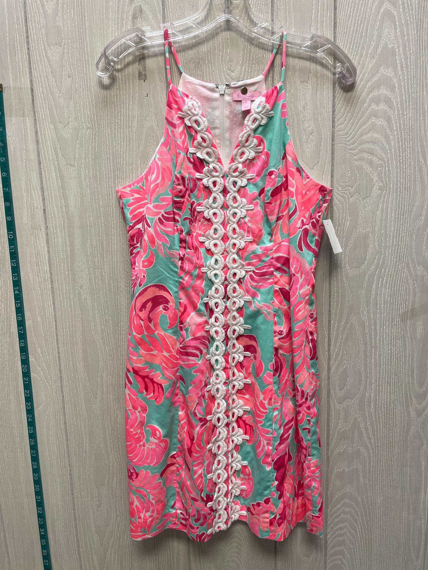 Dress Designer By Lilly Pulitzer In Pink & Purple, Size: S