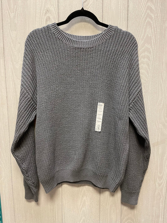 Sweater By Sonoma In Grey, Size: L