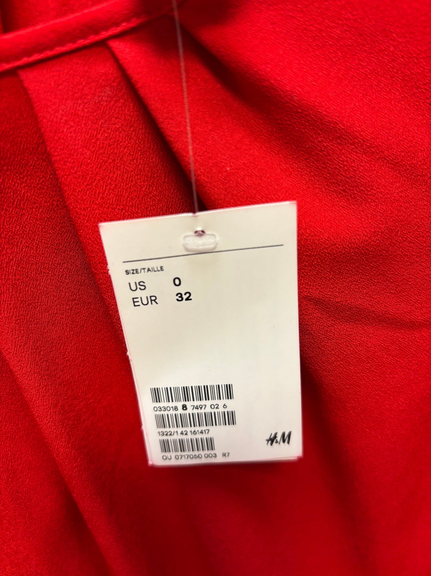 Dress Work By H&m In Red, Size: Xs